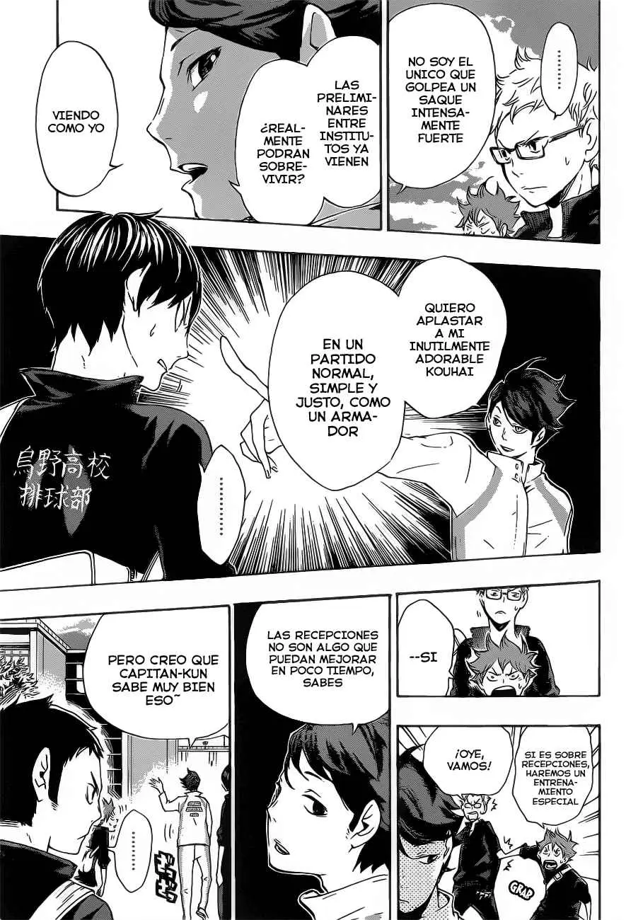 Haikyu!! capítulo 15, página 18