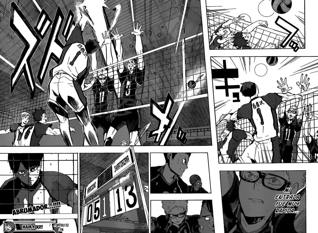 Haikyu!! capítulo 152, página 18