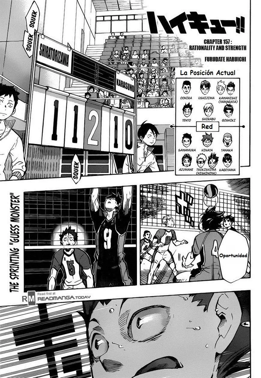 Haikyu!! capítulo 157, página 2