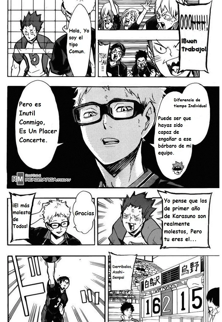 Haikyu!! capítulo 157, página 15