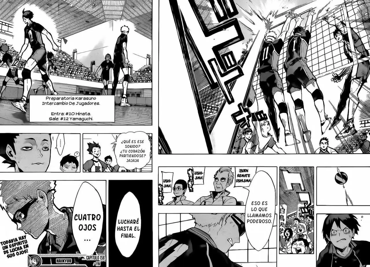 Haikyu!! capítulo 158, página 18