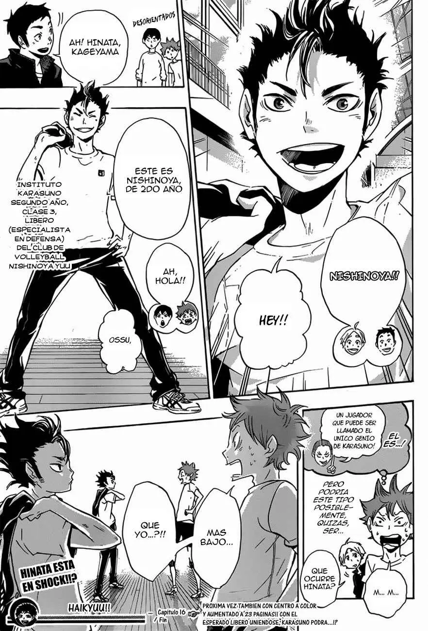 Haikyu!! capítulo 16, página 23