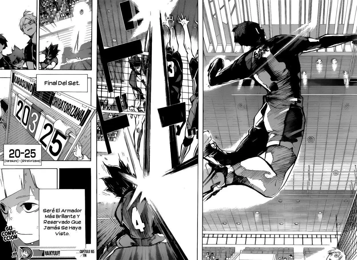 Haikyu!! capítulo 165, página 18