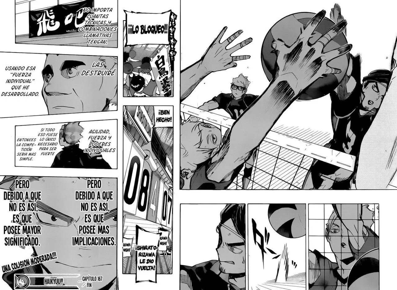Haikyu!! capítulo 167, página 19