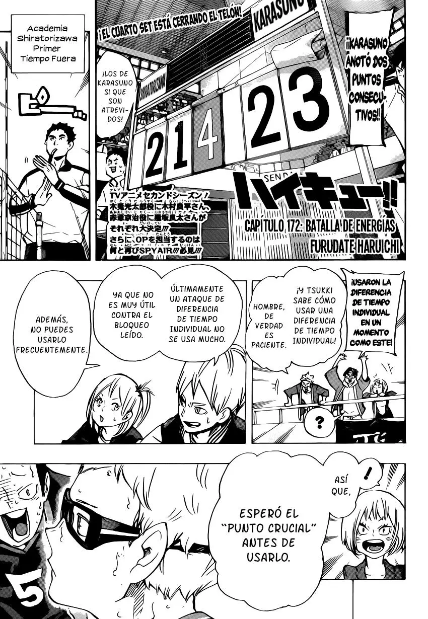 Haikyu!! capítulo 172, página 2
