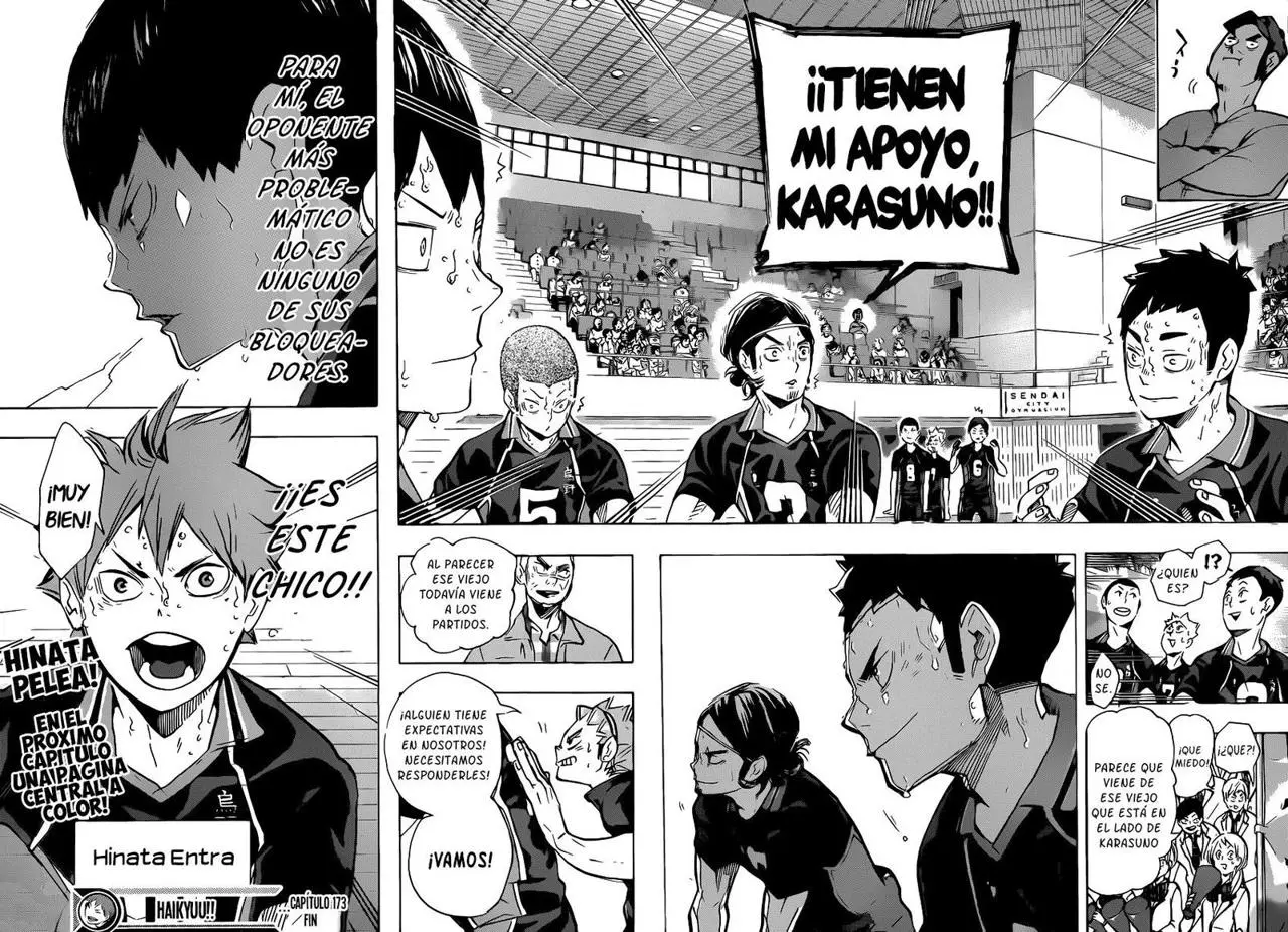 Haikyu!! capítulo 173, página 18