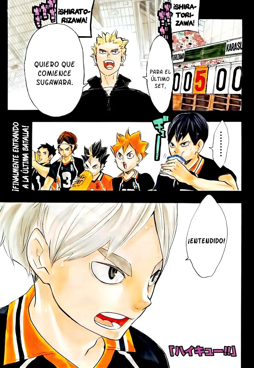 Haikyu!! capítulo 175, página 3