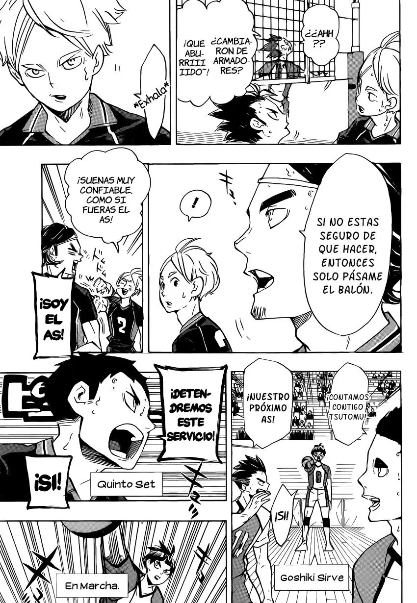 Haikyu!! capítulo 175, página 9