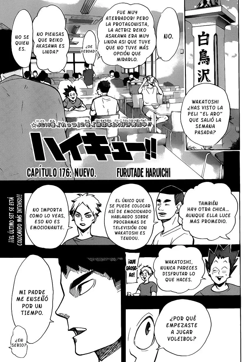Haikyu!! capítulo 176, página 2