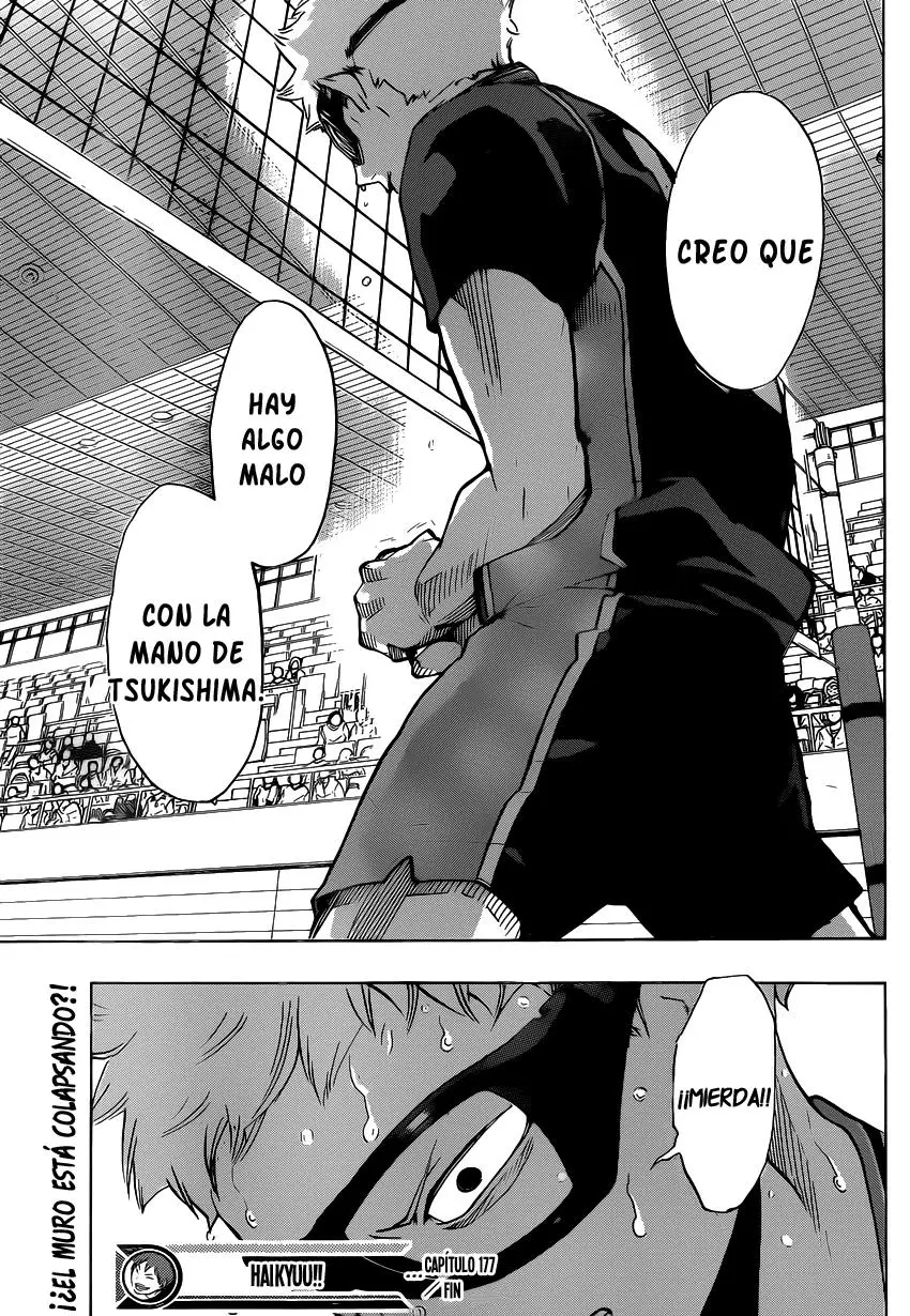 Haikyu!! capítulo 177, página 19