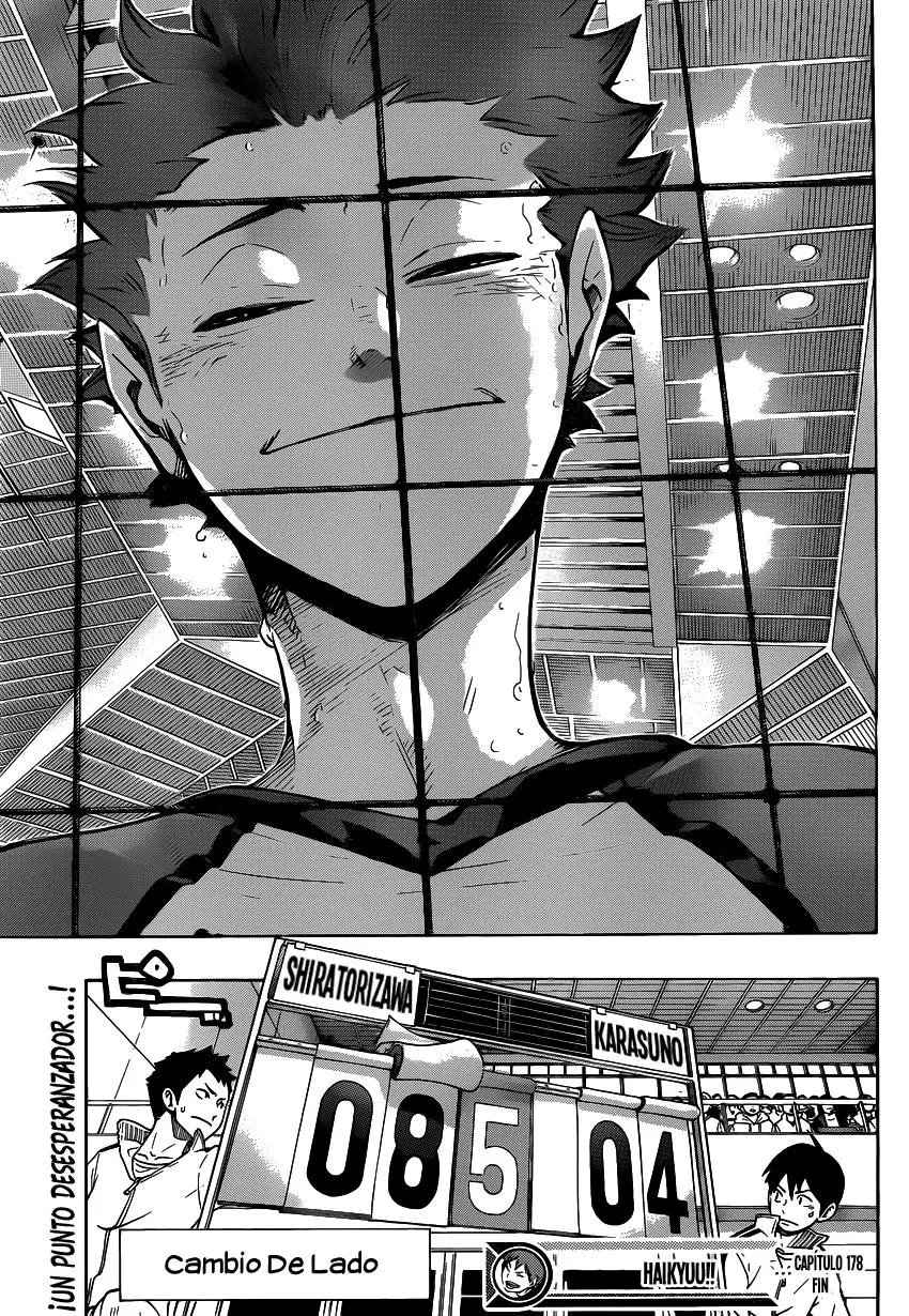 Haikyu!! capítulo 178, página 19