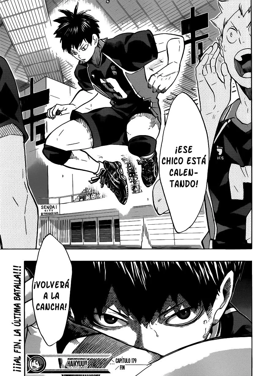 Haikyu!! capítulo 179, página 17