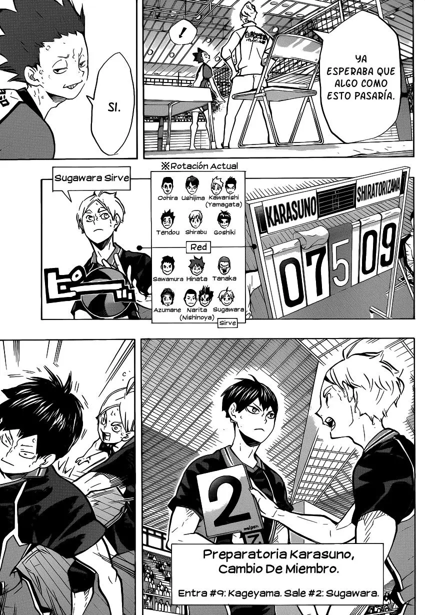Haikyu!! capítulo 180, página 14