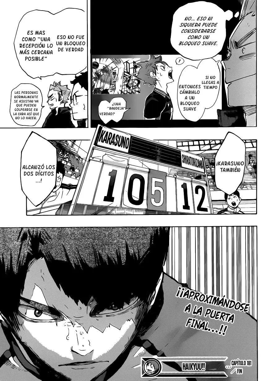 Haikyu!! capítulo 181, página 17