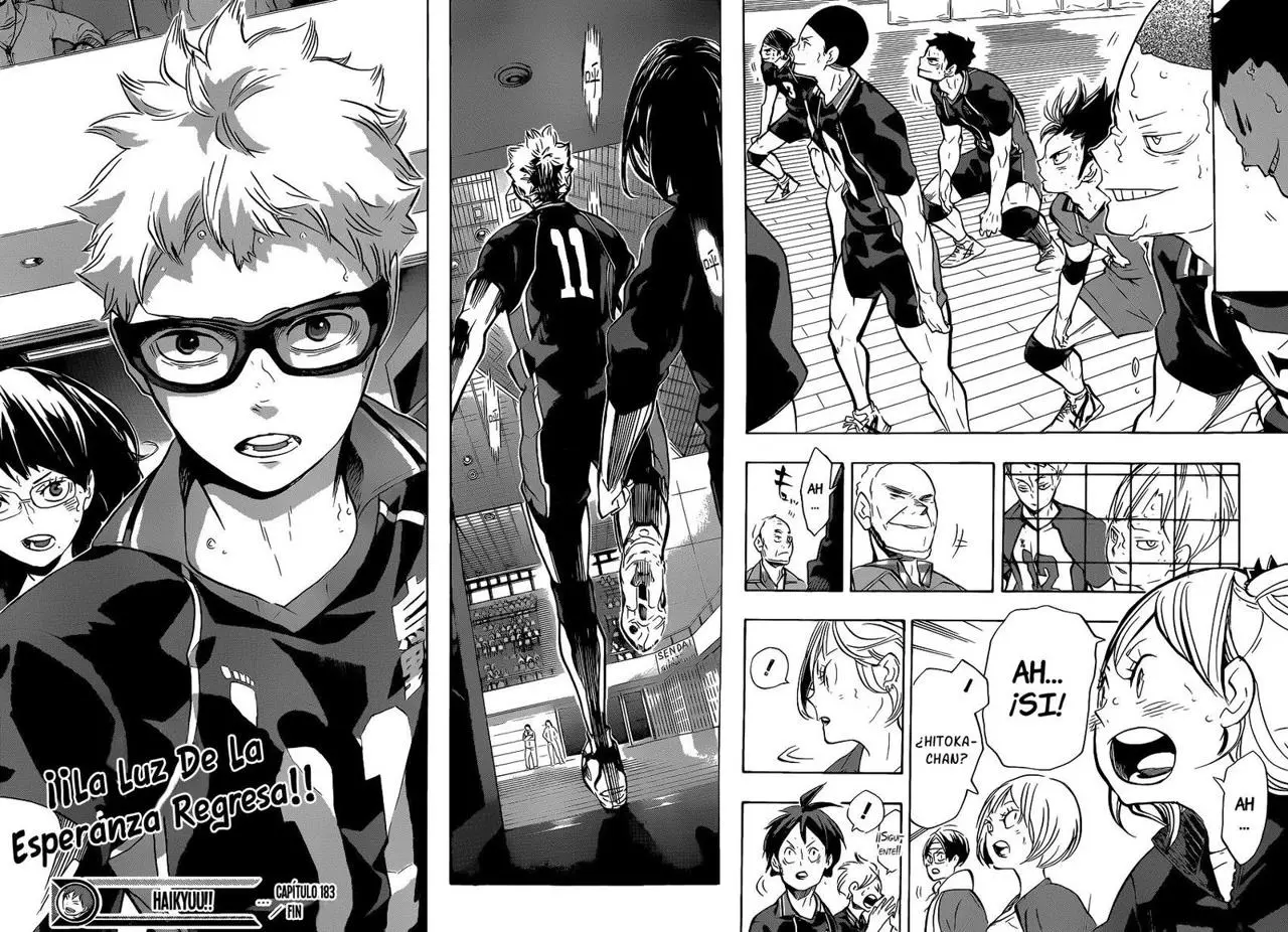 Haikyu!! capítulo 183, página 18