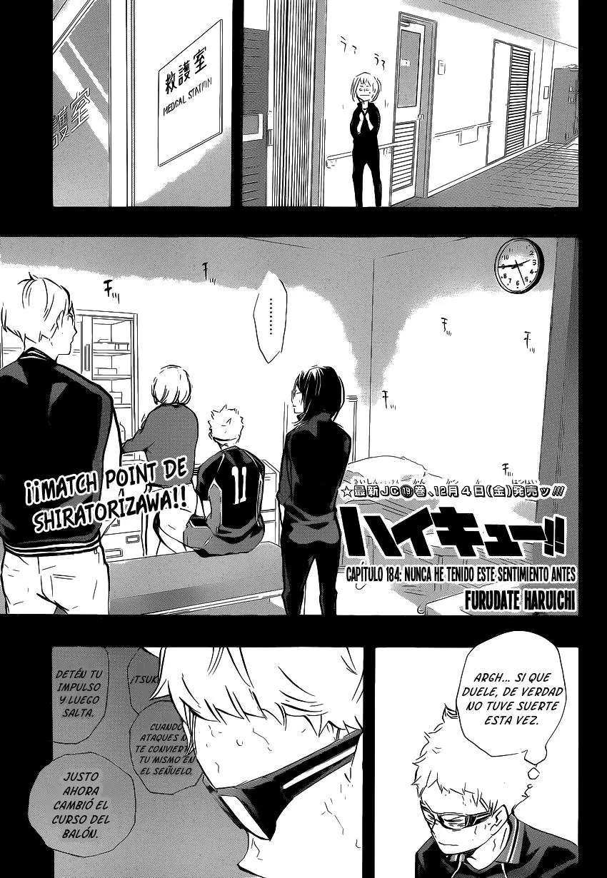 Haikyu!! capítulo 184, página 2