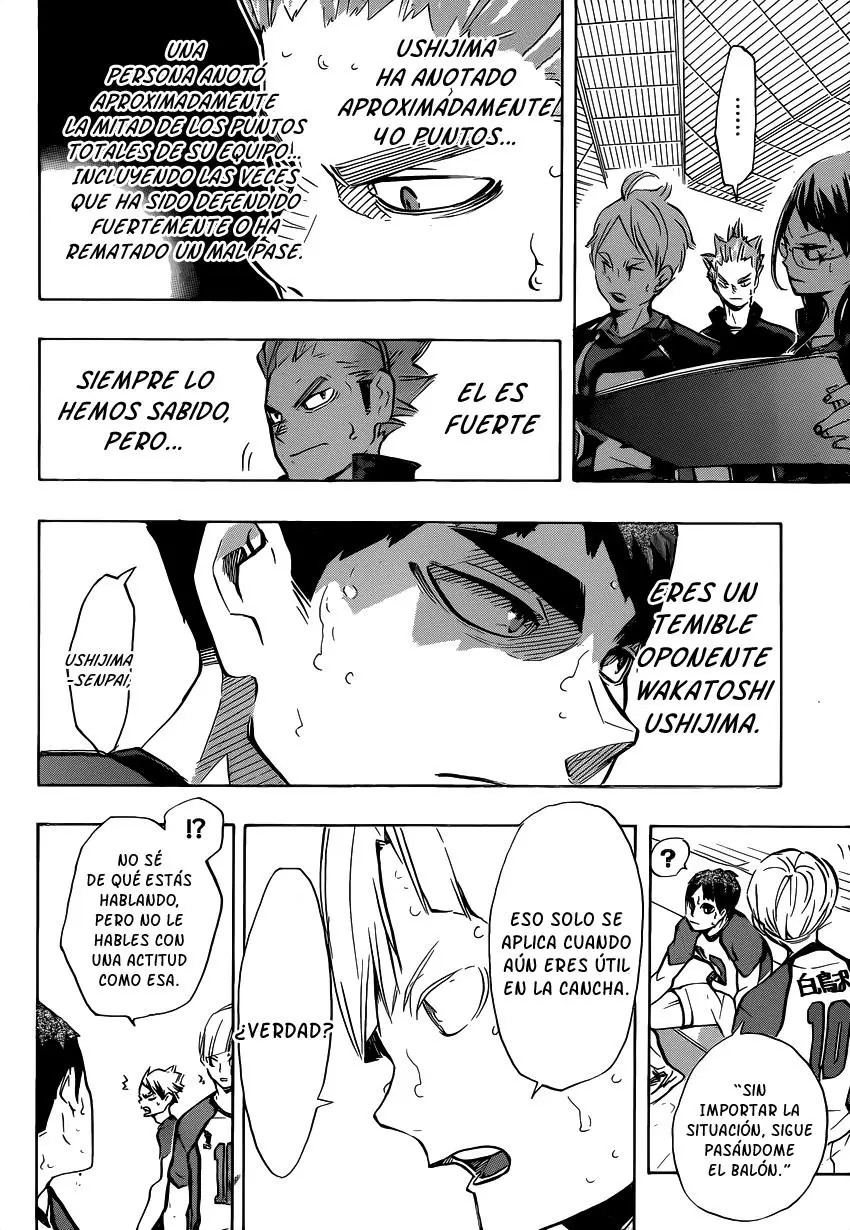 Haikyu!! capítulo 185, página 15