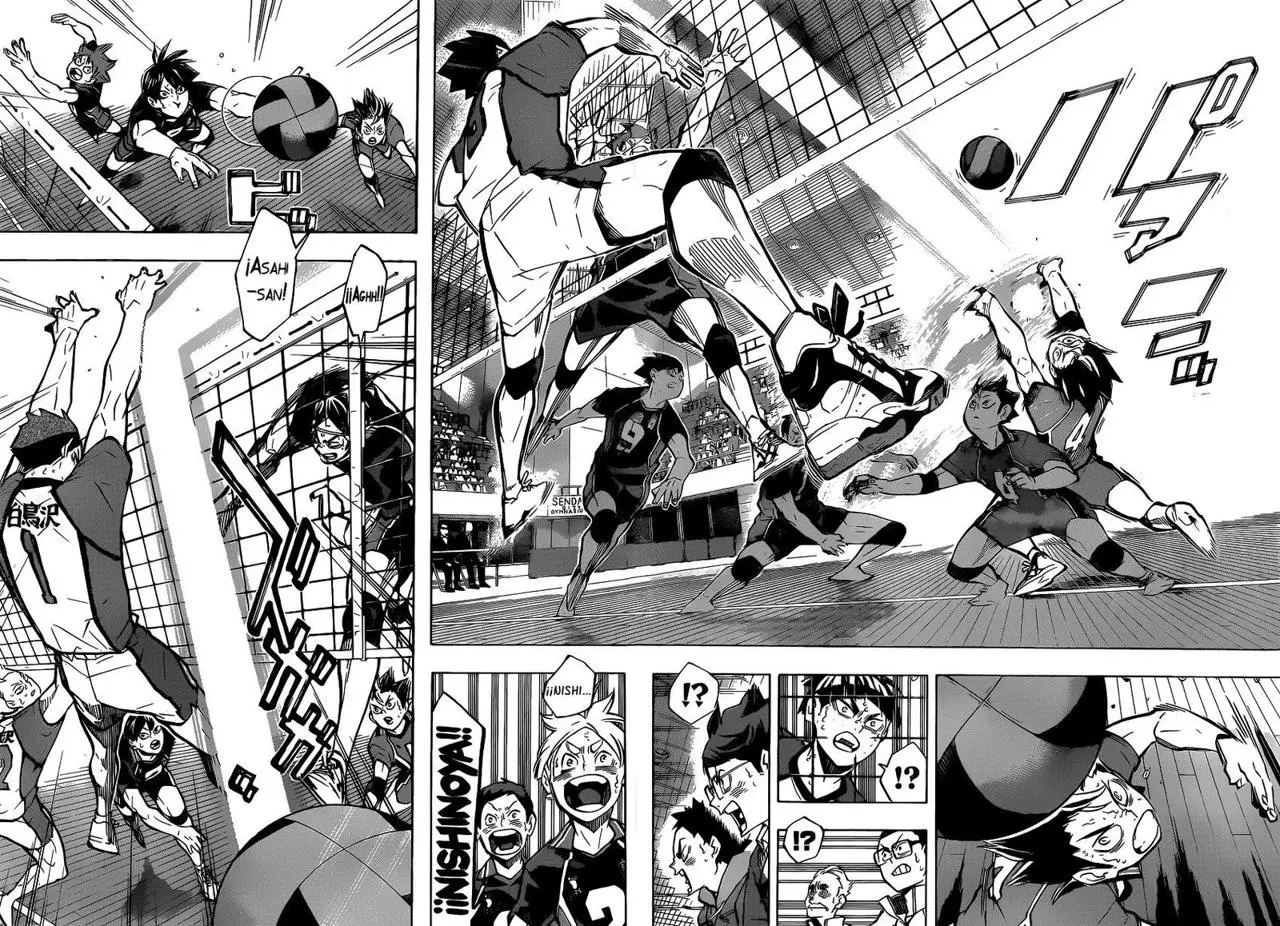 Haikyu!! capítulo 187, página 8