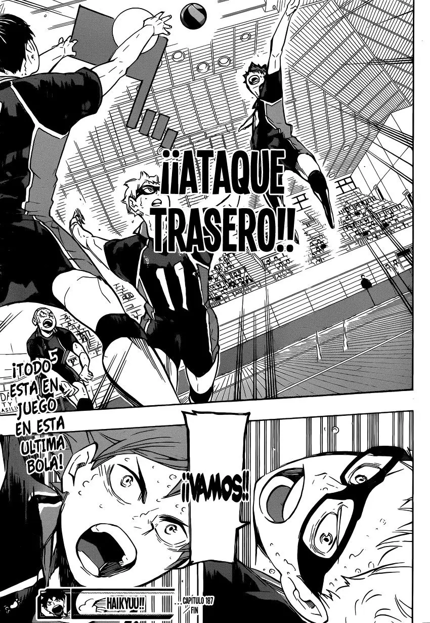 Haikyu!! capítulo 187, página 18
