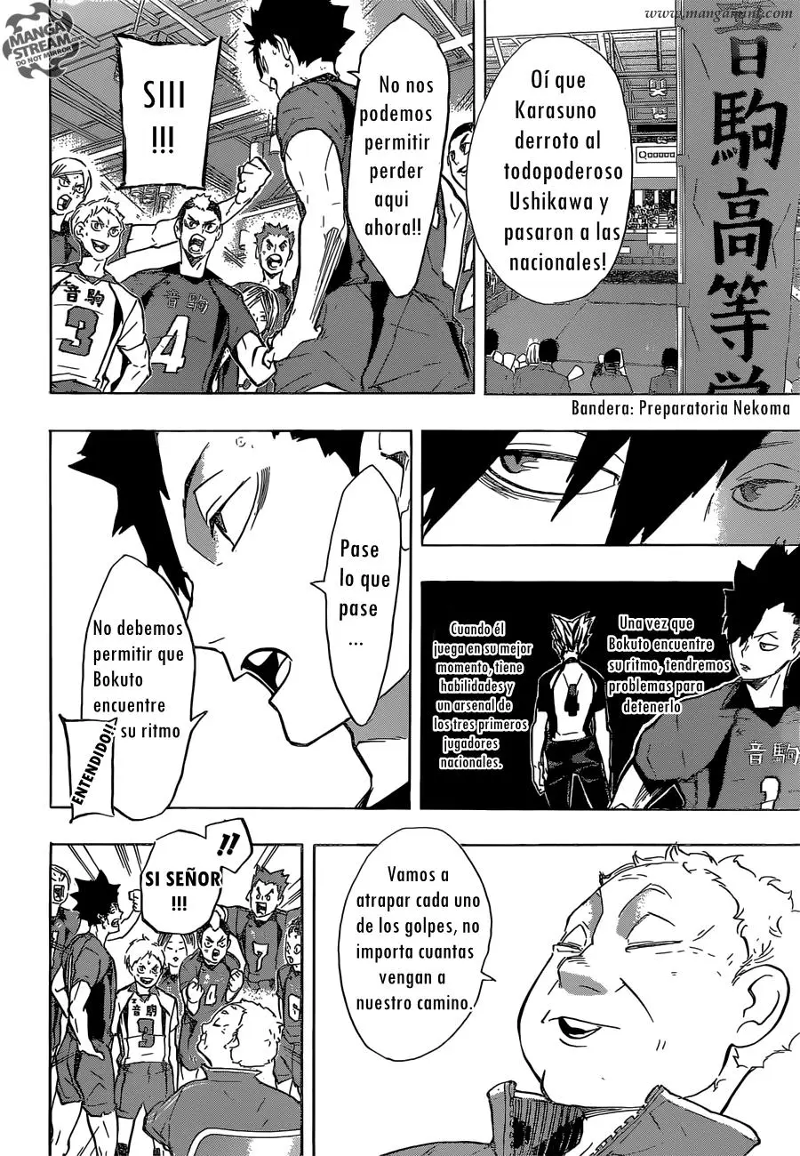 Haikyu!! capítulo 191, página 6