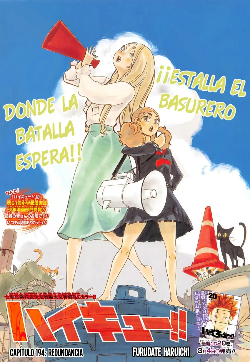 Haikyu!! capítulo 194, página 2