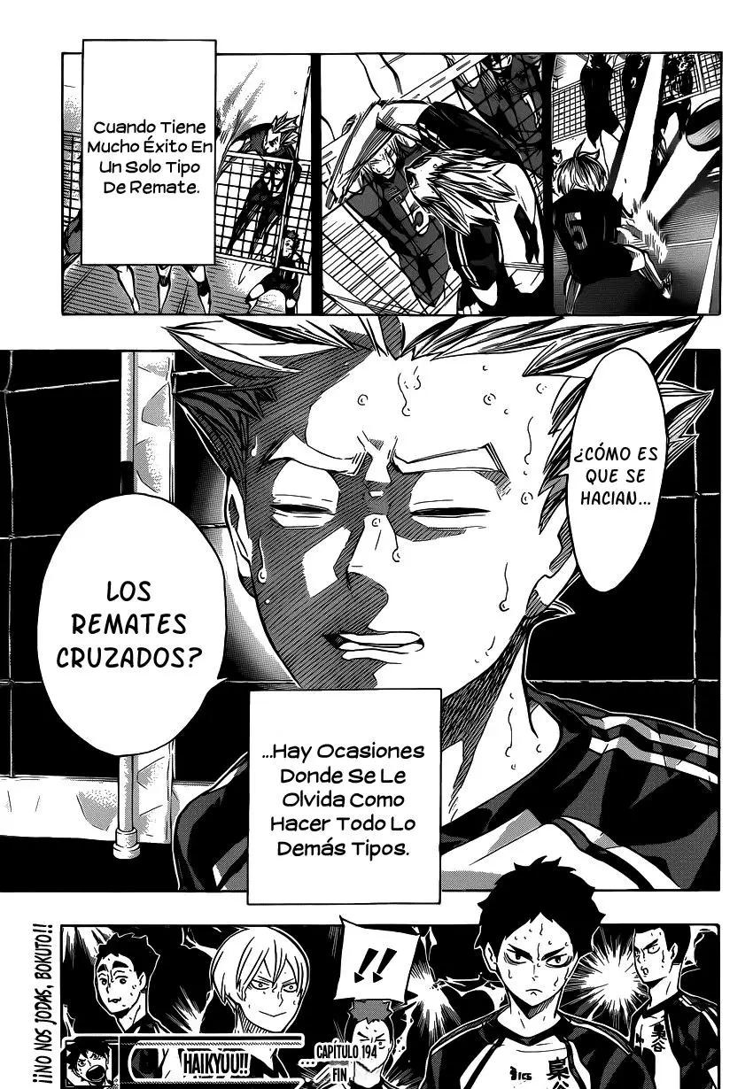 Haikyu!! capítulo 194, página 20