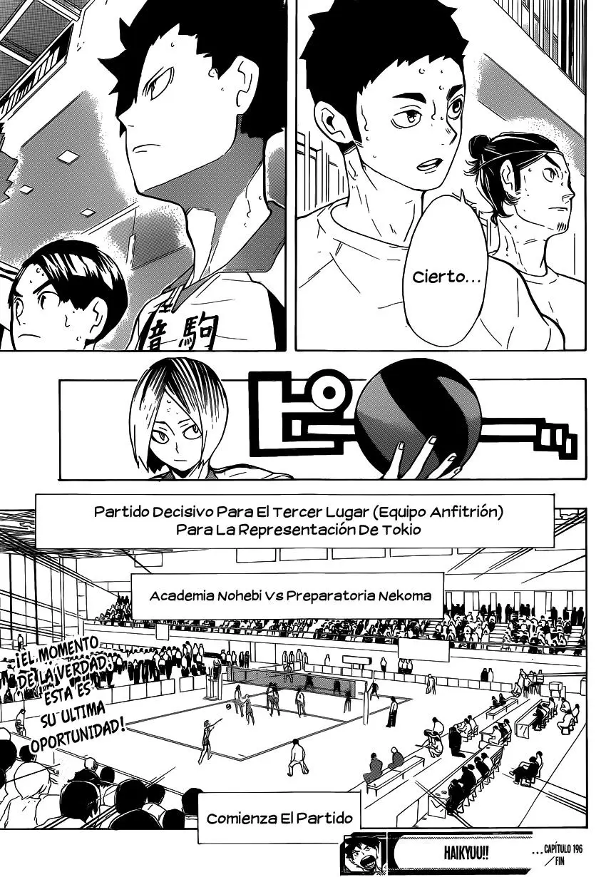 Haikyu!! capítulo 196, página 18