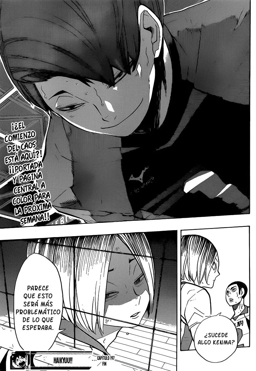 Haikyu!! capítulo 197, página 19