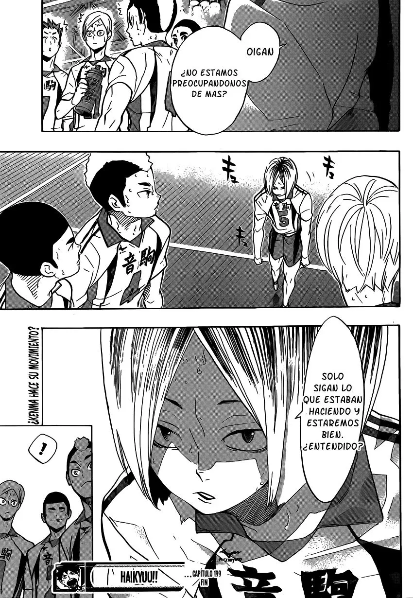 Haikyu!! capítulo 199, página 20