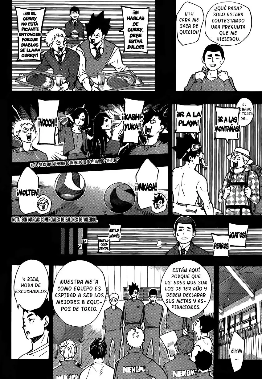 Haikyu!! capítulo 200, página 5