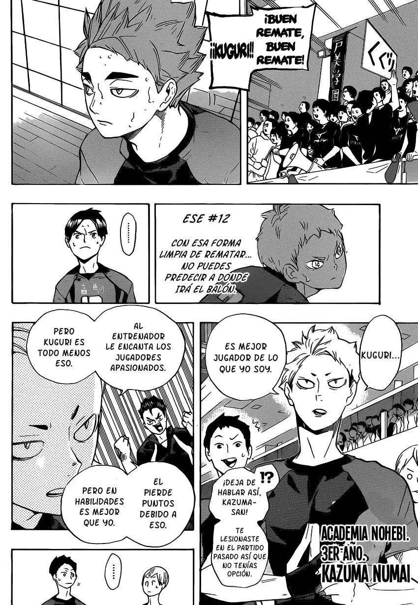 Haikyu!! capítulo 201, página 9
