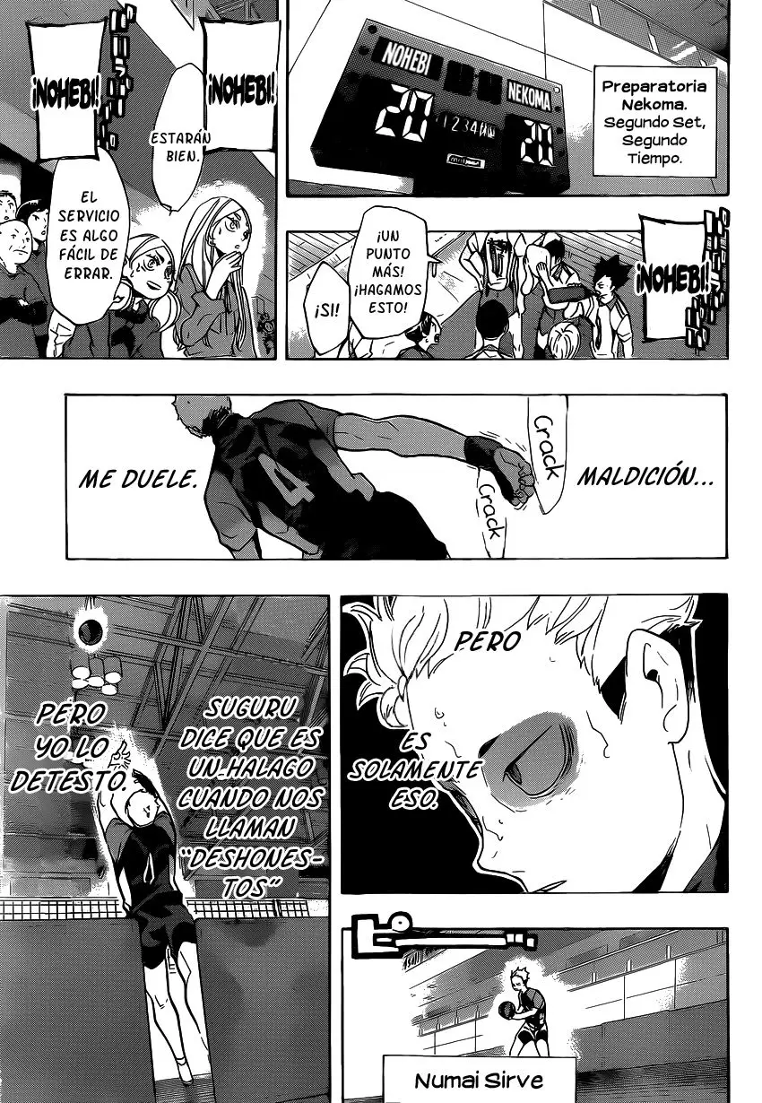 Haikyu!! capítulo 203, página 18