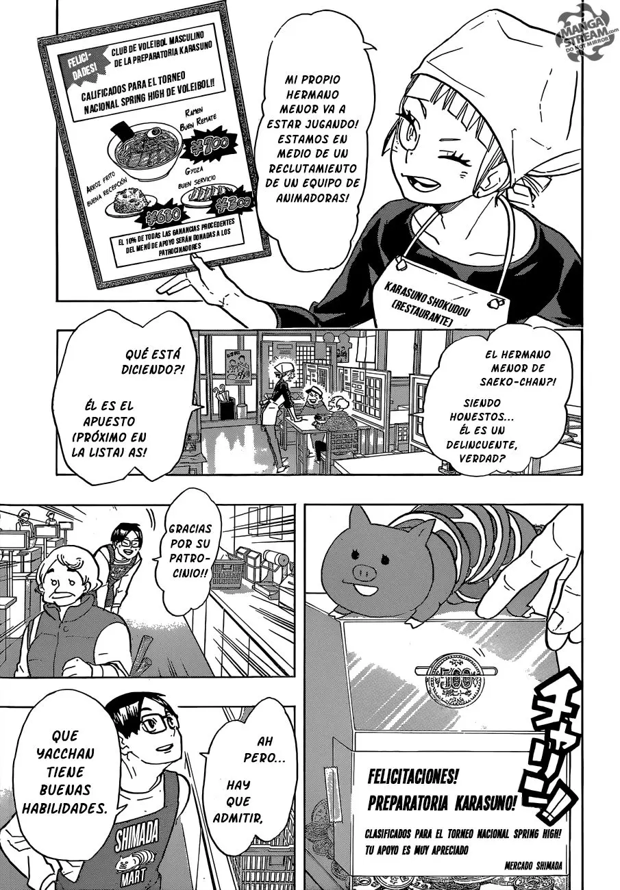 Haikyu!! capítulo 207, página 6