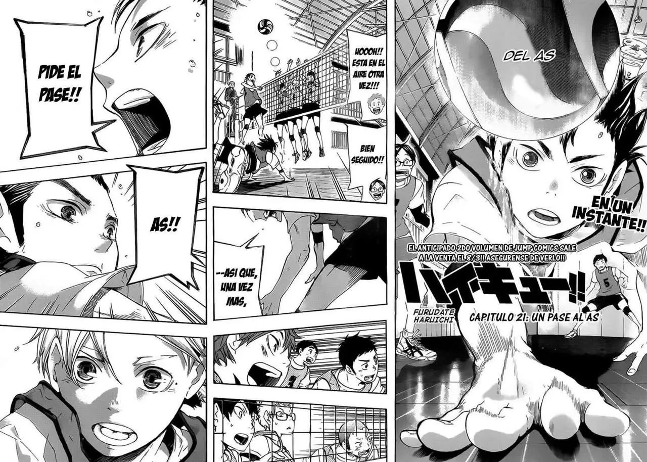 Haikyu!! capítulo 21, página 3