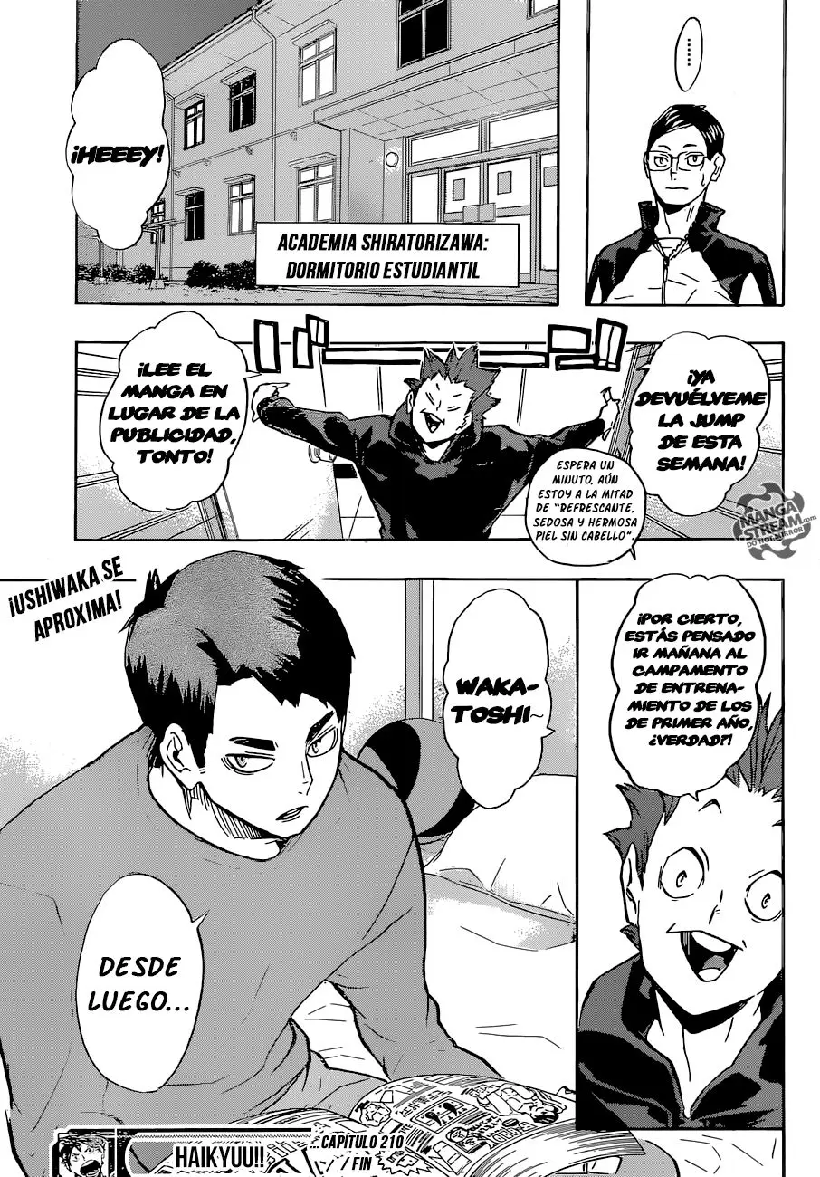 Haikyu!! capítulo 210, página 20