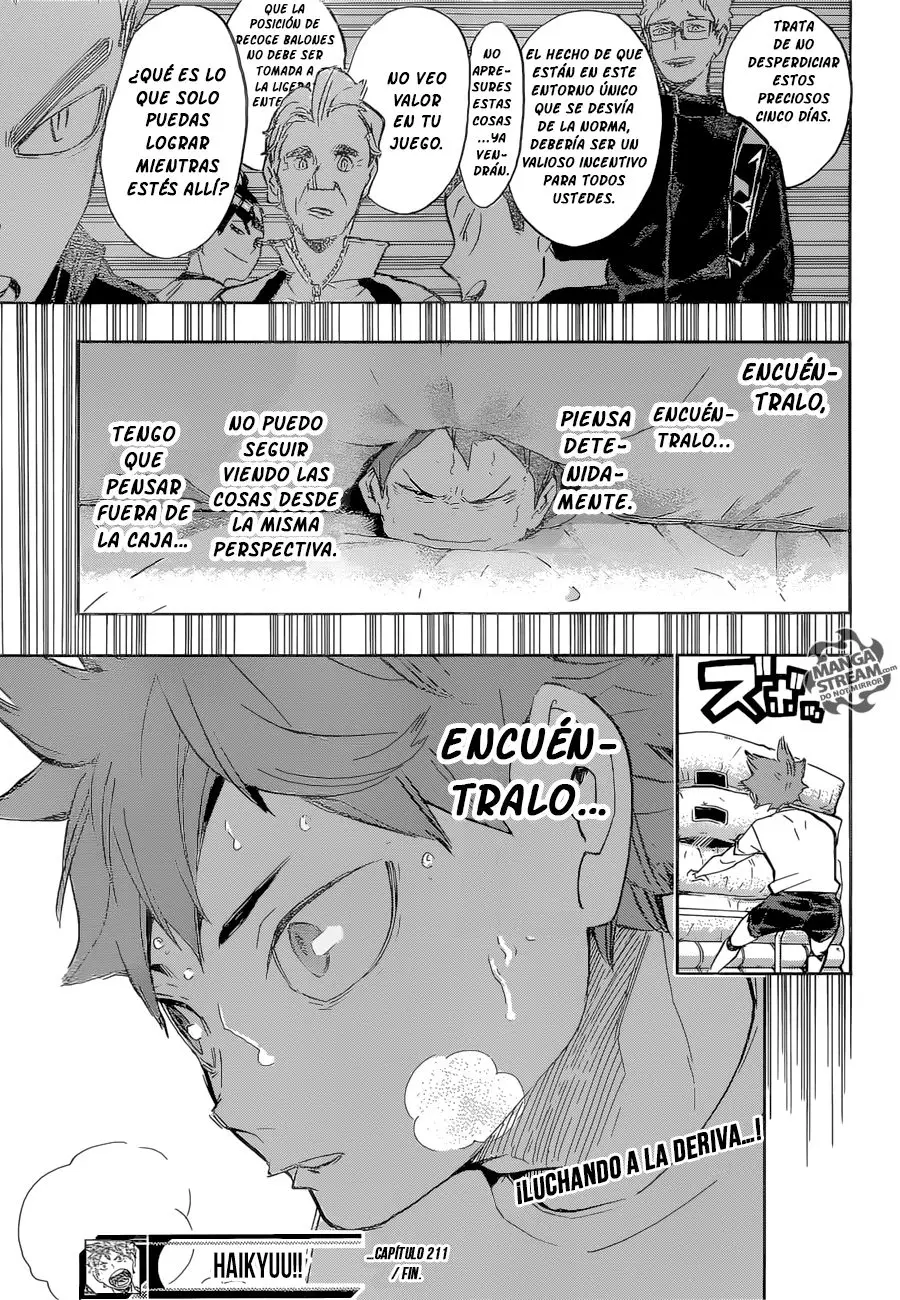 Haikyu!! capítulo 211, página 20