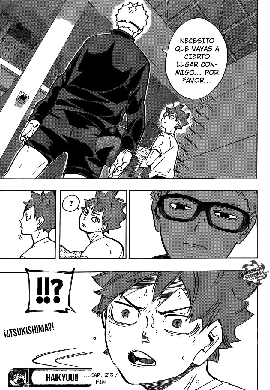 Haikyu!! capítulo 215, página 20