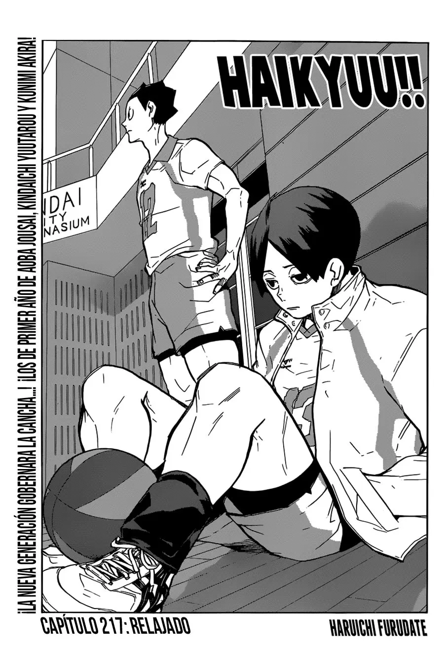 Haikyu!! capítulo 217, página 3