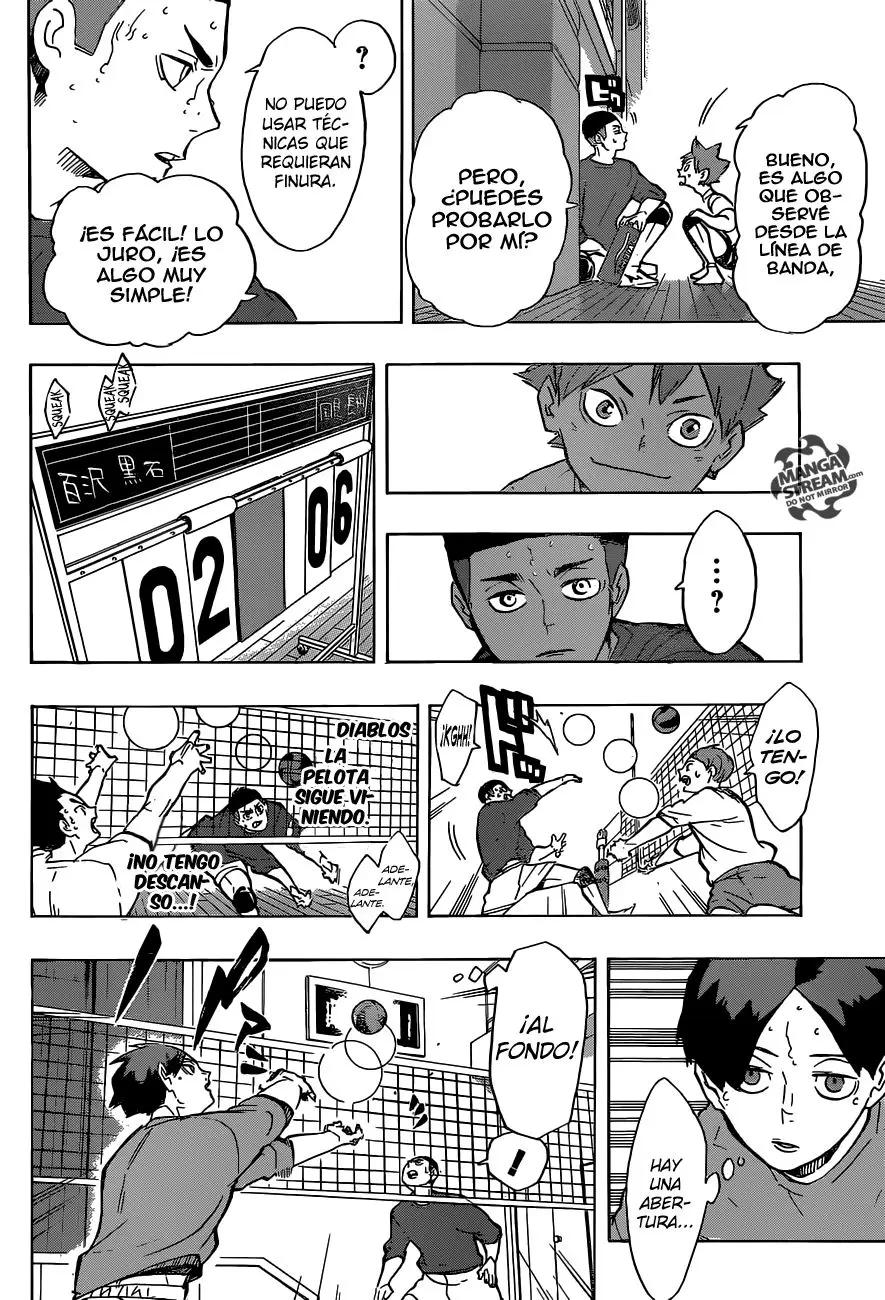 Haikyu!! capítulo 217, página 16