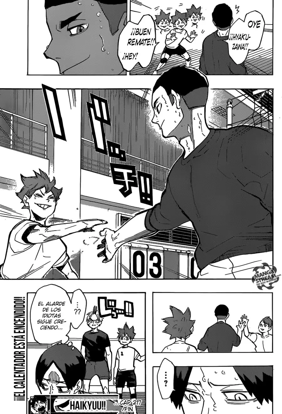 Haikyu!! capítulo 217, página 21