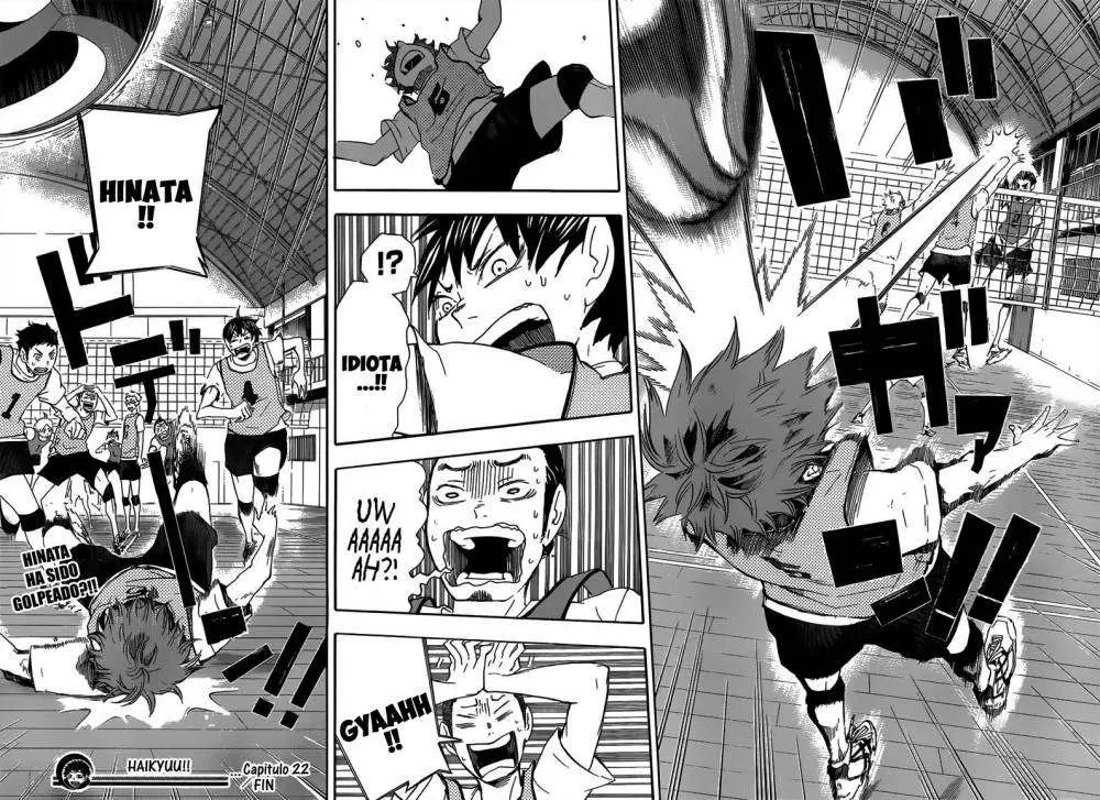 Haikyu!! capítulo 22, página 21