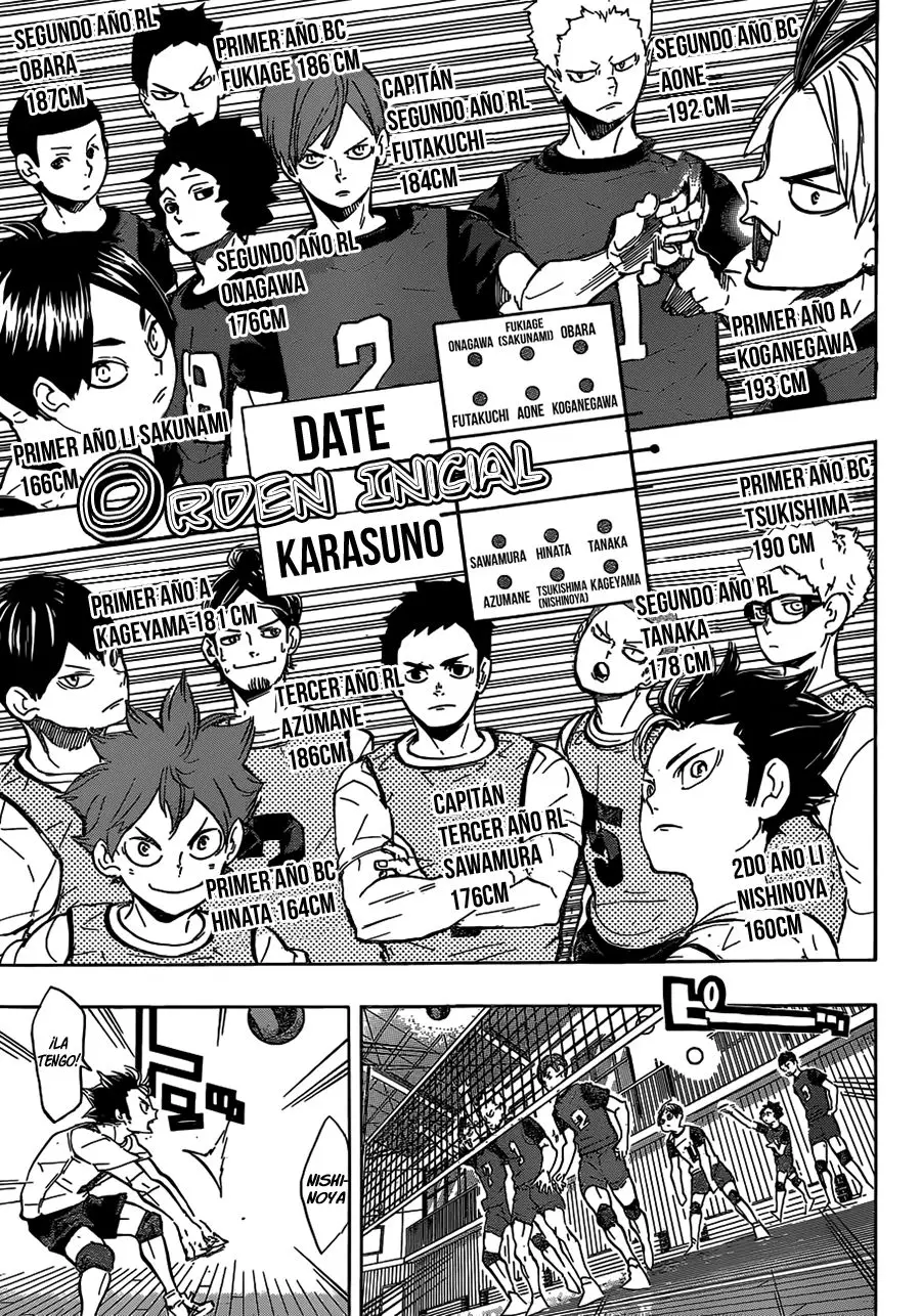 Haikyu!! capítulo 221, página 14