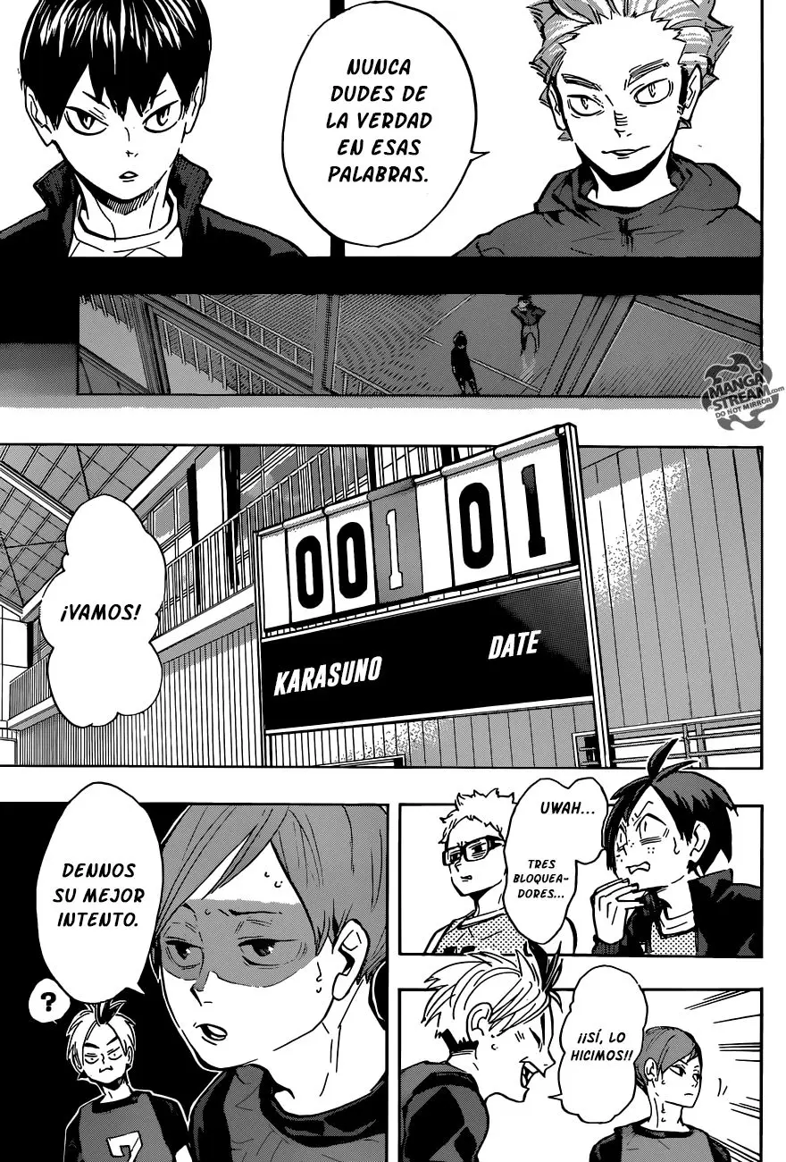 Haikyu!! capítulo 222, página 4