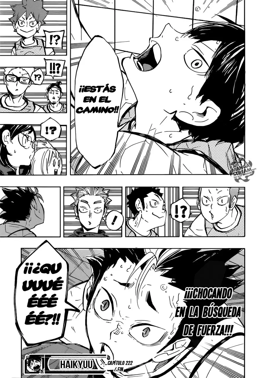 Haikyu!! capítulo 222, página 20