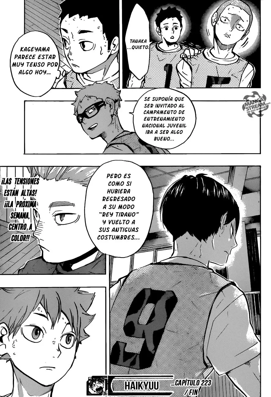 Haikyu!! capítulo 223, página 21