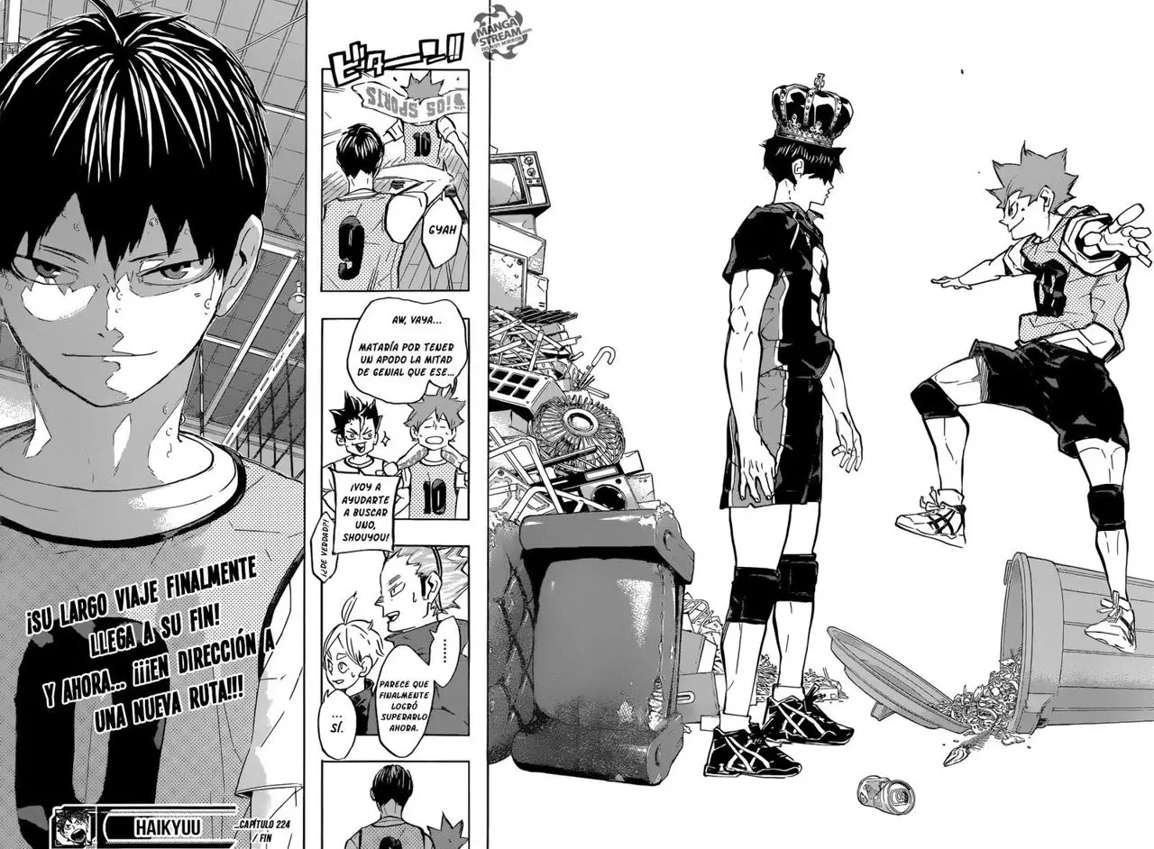 Haikyu!! capítulo 224, página 22