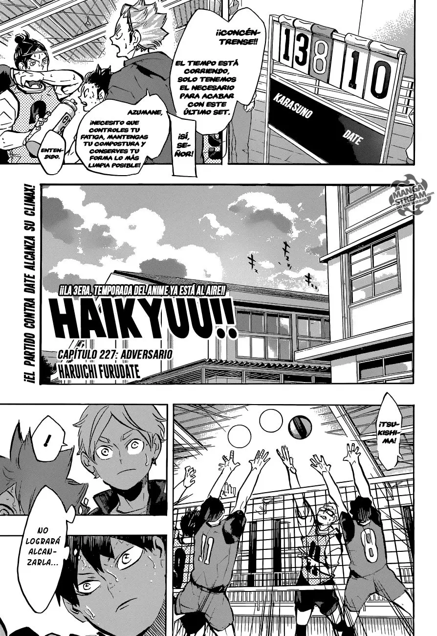 Haikyu!! capítulo 227, página 2