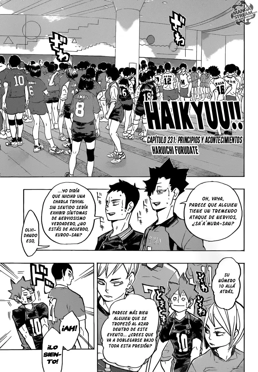 Haikyu!! capítulo 231, página 2