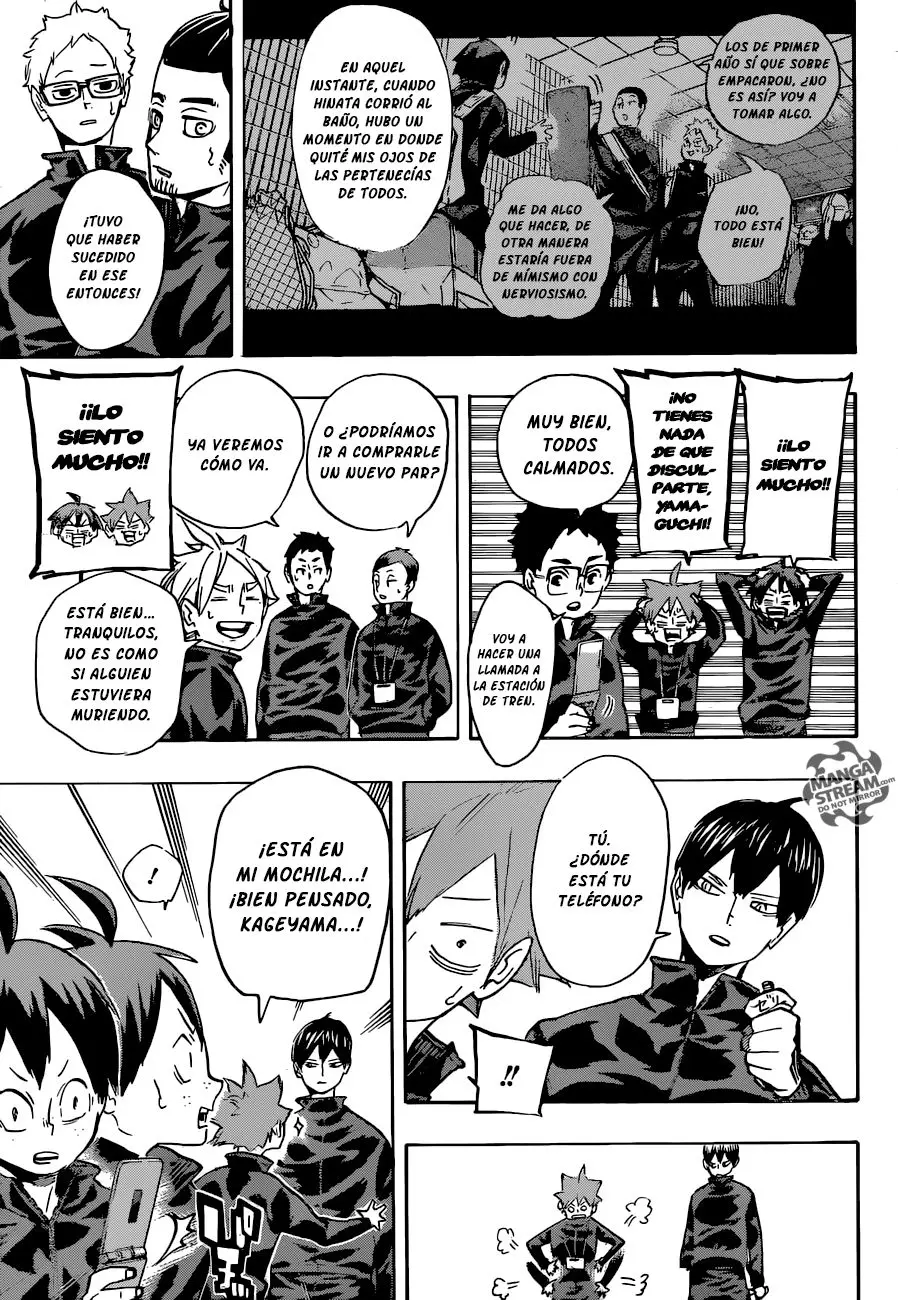 Haikyu!! capítulo 232, página 4