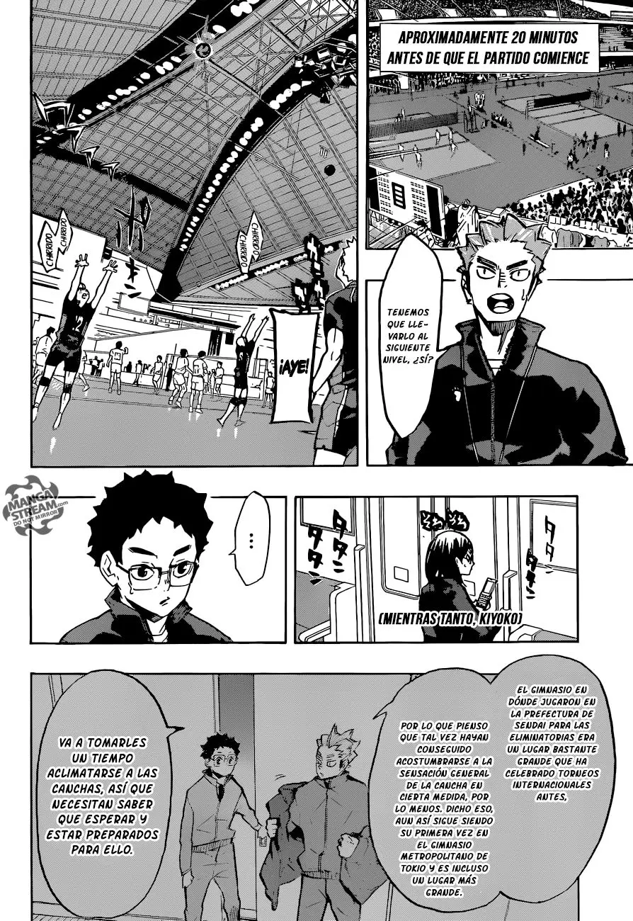 Haikyu!! capítulo 233, página 3